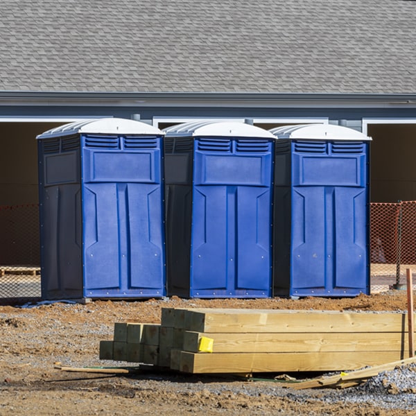 do you offer hand sanitizer dispensers inside the porta potties in Hasty Colorado